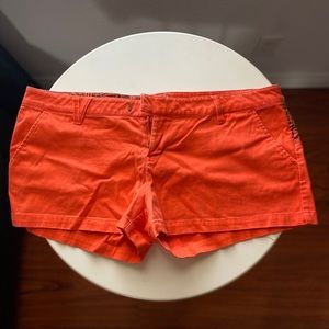Orange Volcom Shorts